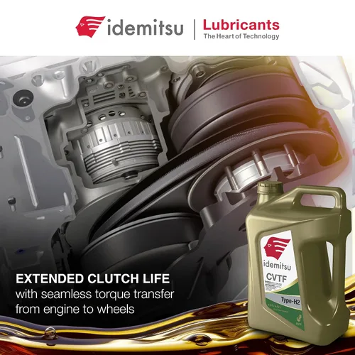 Miniatura 5 de Idemitsu CVT - Fluido de transmisión HCF-2, aceite de transmisión tipo H2 para transmisiones continuamente variables Honda (5 cuartos de galón)