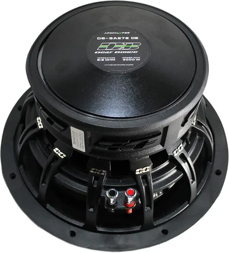 Miniatura 2 de Deaf Bonce Apocalypse DB-SA272-D2 Subwoofer de 12 pulgadas, 2 ohmios y 3000 W