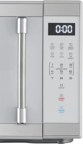 Miniatura 6 de Horno de microondas de tamaño medio de 1.1 pies cúbicos 1000 W, 1000 W, acero inoxidable blanco
