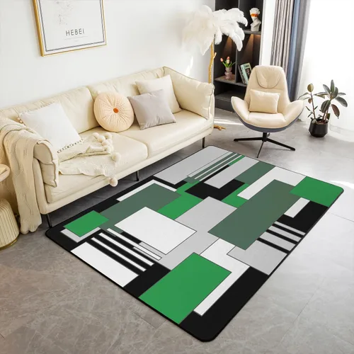 Miniatura 14 de Alfombra decorativa de fresa de 3 x 5 para niños, con estampado de frutas tropicales, para niños y niñas, alfombra con estampado de fresas dulces