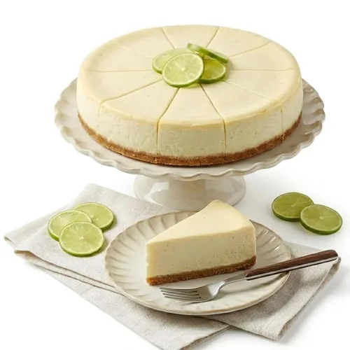 Miniatura 13 de ANDY ANAND CHOCOLATIER Tarta de queso tradicional de cereza de 9 pulgadas Receta auténtica, hecha con queso crema fresco de California, totalmente