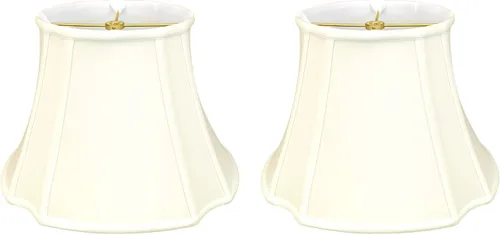 Miniatura 14 de Royal Designs, Inc. BS-709-15AGL - Pantalla de lámpara básica ovalada de esquina invertida, (7 x 9) x (12.75 x 15) x 10.75, oro antiguo Dorado
