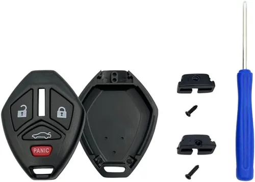 Miniatura 5 de Funda de repuesto para mando a distancia sin llave para Mitsubishi Eclipse Endeavor Galant Lancer Outlander (3 botones paquete 1)