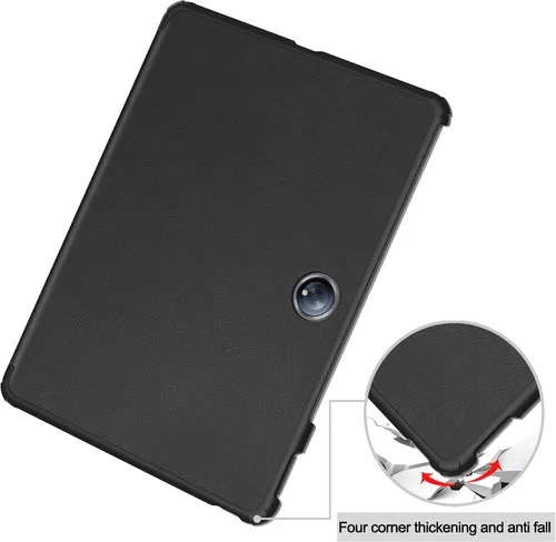 Miniatura 4 de Funda para OnePlus Pad 2 de 12.1 pulgadas, ultrafina y ligera, poliuretano de calidad, resistente a los arañazos, color negro