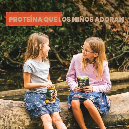 Miniatura 5 de Kindling Pretzels proteicos - Sal marina Bolsas de tamaño aperitivo llenas de proteínas Kosher 0.28-0.32 oz de proteína por porción Sin