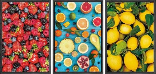Miniatura 117 de wall26 Lienzo enmarcado para pared, juego de arte de hierbas, verduras y condimentos en madera, alimentos, fotografía cultural, realismo, paisaje