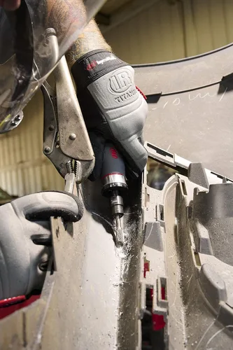 Miniatura 8 de Ingersoll Rand 5108MAX Amoladora Neumática de Troquel, 25,000 RPM, 0.4 HP, pinza de 1/4", escape trasero