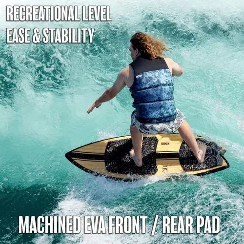 Miniatura 6 de Ronix Koal Classic Fish Wakesurf Board for All Levels Versatile Forgiving Surf-Style Board with Tool-Free Fin-S System & Swallowtail Best for