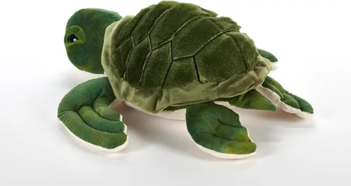 Miniatura 4 de The Petting Zoo Conservation - Peluche de tortuga marina, regalos para niños, animales del océano, juguete de peluche de tortuga marina de 18
