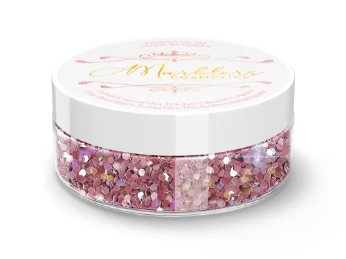 Miniatura 98 de MARBLERS Brillantina de forma gruesa de grado cosmético [estrella] 0.11 onzas (0.11 oz) Escamas No tóxica Vegana Libre de crueldad animal