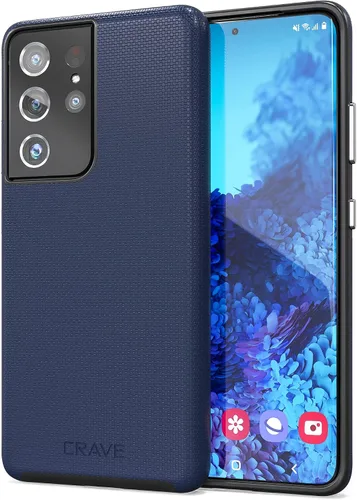 Miniatura 18 de Crave Funda para Galaxy S22 Ultra, funda de doble capa de protección a prueba de golpes para Samsung Galaxy S22 Ultra 5G (6.8 pulgadas) - Negro