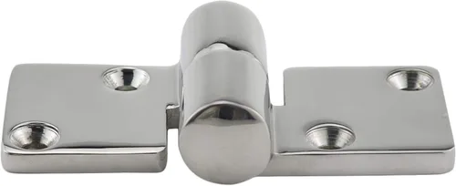 Miniatura 5 de NRC&XRC Par de acero inoxidable 316 Heavy Duty Marine Grade 3.5" x 1.5" izquierda y derecha de levantamiento/desmontable bisagra de bisagra fundida