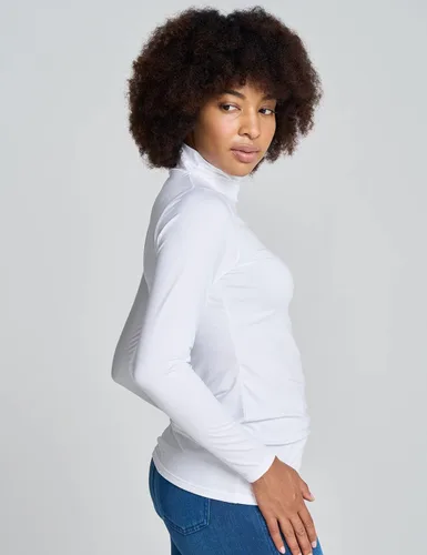 Miniatura 4 de LAPASA Women Mock Neck Thermal Underwear Top Undershirt Lightweight Midweight Fleece Lined Long Sleeve Base Layer L87L89
