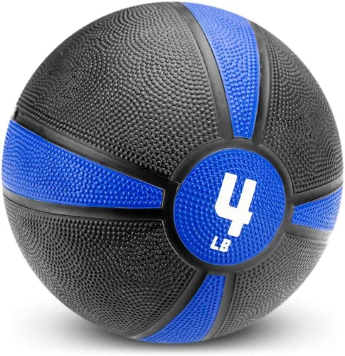 Crown Sporting Goods Bola medicinal de goma Tuff Grip