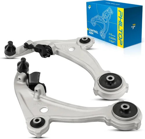 Miniatura 166 de PHILTOP Kit de suspensión delantera de 10 piezas, brazos de control inferiores con juntas de bola, eslabones de extremo de barra estabilizadora