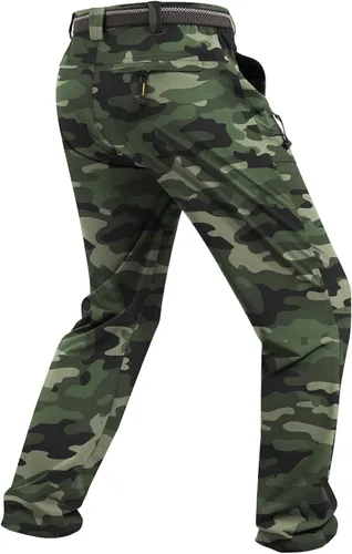 Miniatura 4 de SIKAINI Pantalones tácticos de secado rápido para hombre, ligeros, impermeables, para senderismo, Ripstop, con cinturón