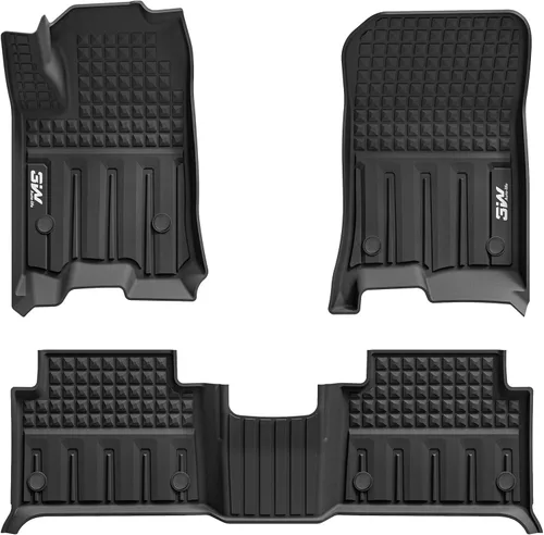 Miniatura 16 de 3W Alfombrillas de piso para Chevy Equinox 2018-2023 2024/Alfombrillas de piso GMC Terrain, TPE para todo clima con ajuste personalizado