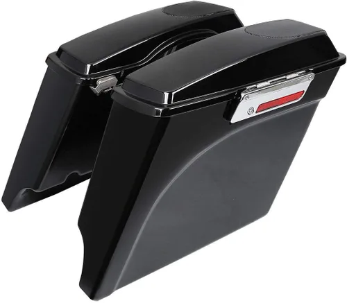 Miniatura 18 de Alforjas alargadas de 5 pulgadas TCMT para Harley Touring Street Electra Glide 1993-2013