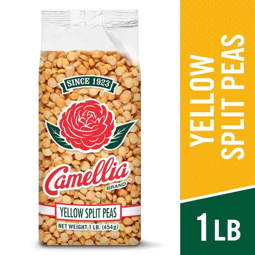 Miniatura 3 de Camellia Brand Guisantes partidos amarillos secos – Guisantes partidos de alta calidad sin OMG para dal indio, abundantes sopas de guisantes
