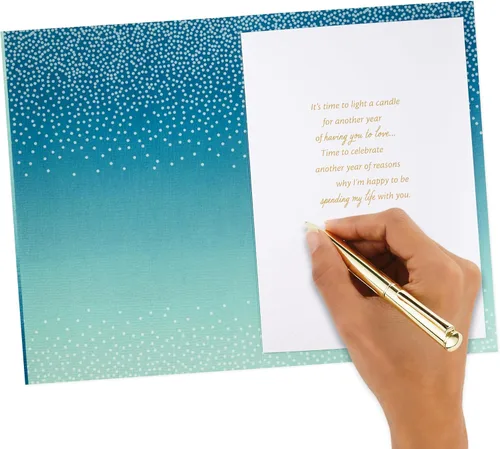 Miniatura 5 de Tarjeta de cumpleaños Hallmark para esposo, esposa, novio, novia (Mi amor)