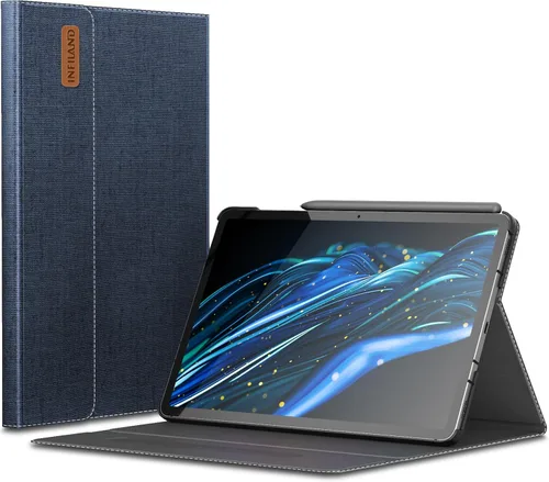 Miniatura 8 de INFILAND Funda para Samsung Galaxy Tab S10 Lite/10 FE/ S9 FE 5G de 10.9 pulgadas/Tab S9 de 11 pulgadas, Cubierta Ultra Delgada Multi-Ángulo