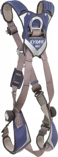 Miniatura 2 de 3M DBI-SALA 1113097 ExoFit NEX Arnés de cuerpo completo estilo cruzado, azul/gris, grande