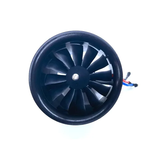 Miniatura 2 de EDF 2.756 in 6S 2300KV 12 aspas 25.2V ventilador eléctrico conducido, Hobby RC Jet Engine Hélice, Piezas del motor de coche RC, Motor sin escobillas