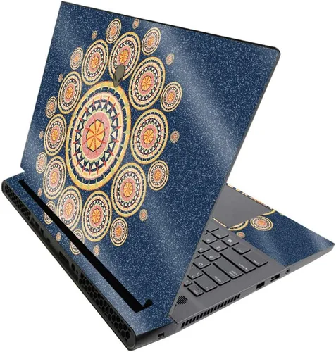 Miniatura 691 de MightySkins - Skin brillante con purpurina para Alienware M17 R3 (2020) y M17 R4 (2021) - Diversión de los años 90 Acabado duradero con purpurina