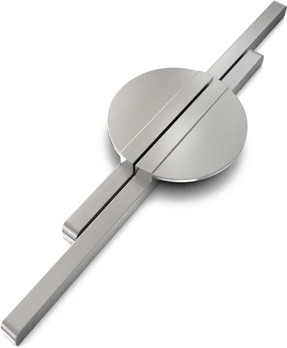 Miniatura 9 de homdiy Paquete de 2 tiradores negros de media luna para cajones de cocina, manijas de gabinete de cocina, accesorios negros modernos para armarios