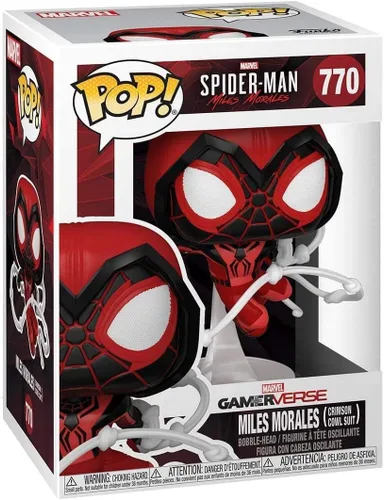 Miniatura 2 de Funko Pop! Juegos: Marvel's Spider-Man: Miles Morales - Traje rojo de Miles