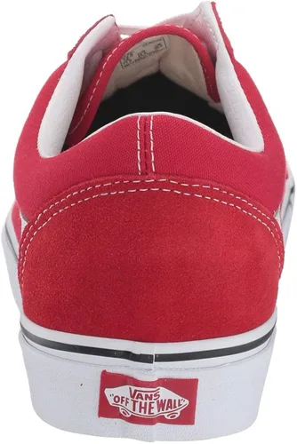 Miniatura 5 de Vans Tenis Old Skool para hombre, color rojo y blanco verdadero, talla 12, Rojo blanco (Racing RedTrue White)