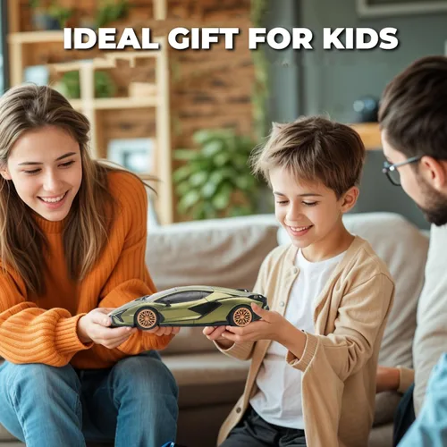 Miniatura 6 de QUN XING Auto a control remoto 1:24 con licencia oficial 2.4GHZ RC Cars Lambo Sport Racing juguete de coche para niños, niños de 4 a 7 años, regalo