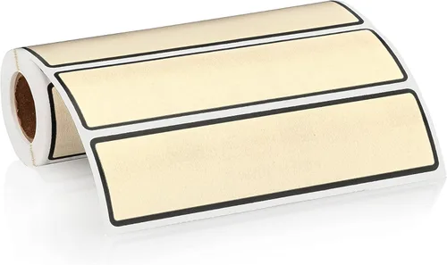 Miniatura 12 de Carstens Etiquetas adhesivas adhesivas, 5 3/8 x 1 3/8 pulgadas, etiquetas para carpetas de anillos de 1.5 a 4 pulgadas, lavanda, rollo de 200