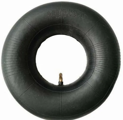 Miniatura 3 de AcbbMNS 2 ruedas de repuesto de tubo interior de 4.10/3.50-4 pulgadas con vástago de válvula doblado TR87 para camiones de mano, carros