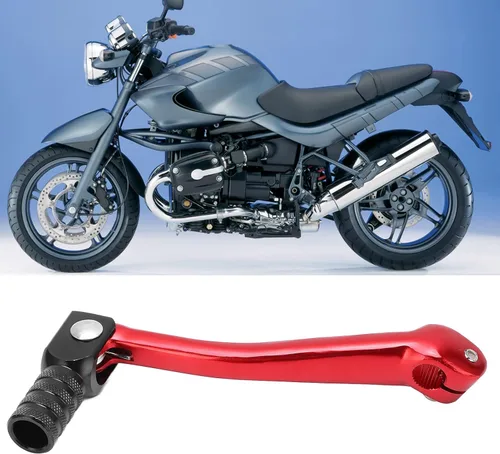 Miniatura 3 de Qiilu Kick Starter - Palanca de arranque para motocicleta, pedal de arranque para motocross, sensible, CNC, aluminio, universal, accesorio para moto