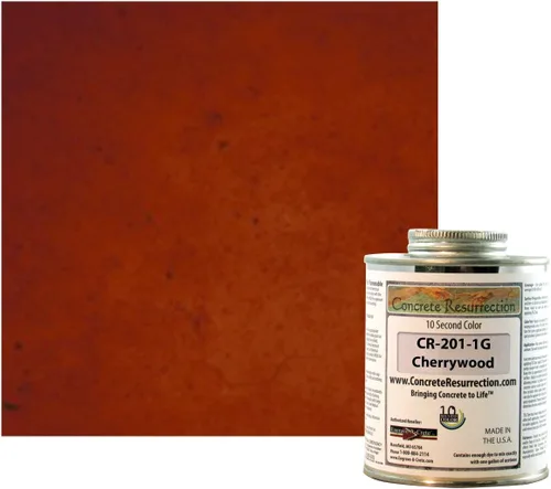 Miniatura 9 de El tinte para hormigón Ten Second Color (TSC) hace 1 galón de grado profesional y fácil de usar. Tinte de cemento semitransparente. Se seca en Crema