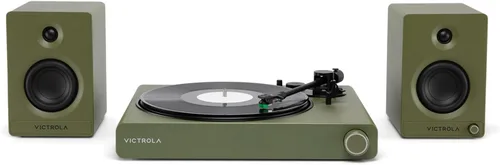Miniatura 12 de Victrola Stream Onyx - Tocadiscos con transmisión Wi-Fi de 2 velocidades con salida Bluetooth, funciona con Sonos y Victrola Tempo – Altavoces