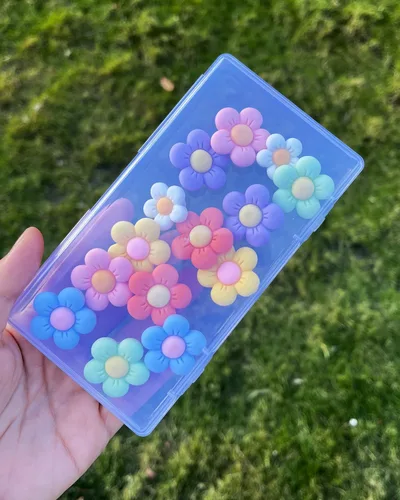 Miniatura 3 de 14 dijes de flores para zapatos, bonito diseño para decoración de zapatos, mascotas y dijes de zapatos de animales para niños y niñas