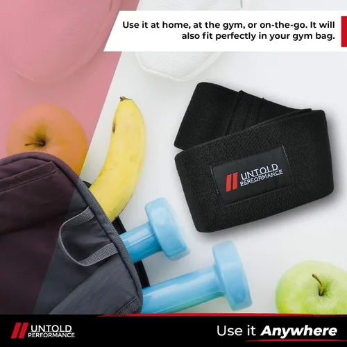 Miniatura 5 de Heavy Resistance Bands - Hip Bands for Working Out, Premium Exercise Bands Resistance, Durable Resistance Bands for Strength, Flexibility & Glute