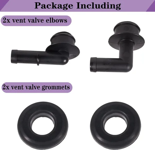 Miniatura 3 de 53013360AA para Jeep Grand Cherokee 4.0 Válvula PCV 2000 2001 2002 2003 2004 Válvula de ventilación Grand Cherokee Codo y junta PCV CCV Ventilación