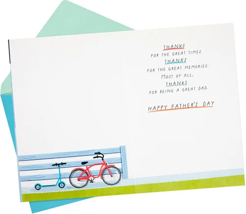 Miniatura 2 de Hallmark Tarjeta del día del padre para papá (gracias)