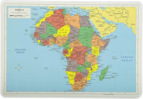 Miniatura 6 de Painless Learning individual mapa de Estados Unidos grande