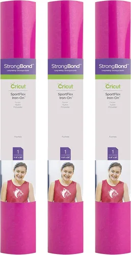 Miniatura 10 de Lámina Cricut Sportflex para planchar sobre la ropa, color morado