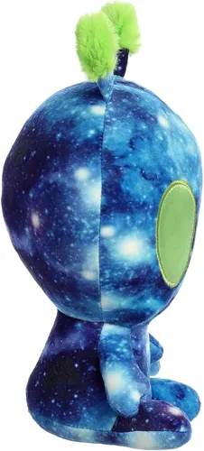 Miniatura 3 de Aurora® Interstellar Galactic Cuties™ Peluche de Alien Nebula que se Ilumina - Compañeros Cósmicos - Diversión Iluminada - Azul 8 Pulgadas