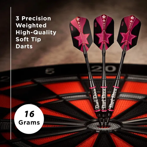 Miniatura 2 de Viper Metropolitan Solid Wood Sisal/Bristle Steel Tip Dartboard Cabinet: Cabinet Only (No Dartboard), Oak Finish Varios