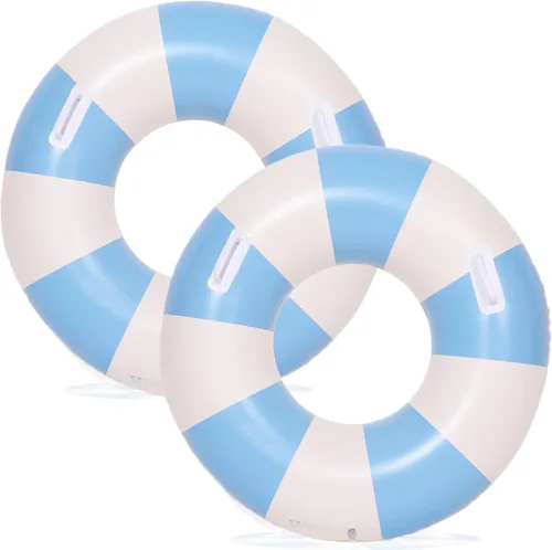 Flotadores inflables de piscina para adultos, flotadores inflables para anillo de natación para adultos, balsa de piscina inflable para verano,