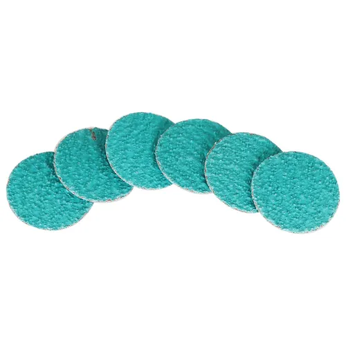 Miniatura 4 de findmall 25 discos de lijado de cambio rápido de circonita de grano 36 de 2 pulgadas