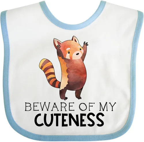 Miniatura 14 de inktastic Beware Of My Cuteness Cute Red Panda Babero