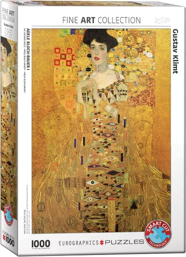 EuroGraphics Retrato de Adele Bloch Bauer por Gustav Klimt Rompecabezas de 1000 piezas (6000-9947)