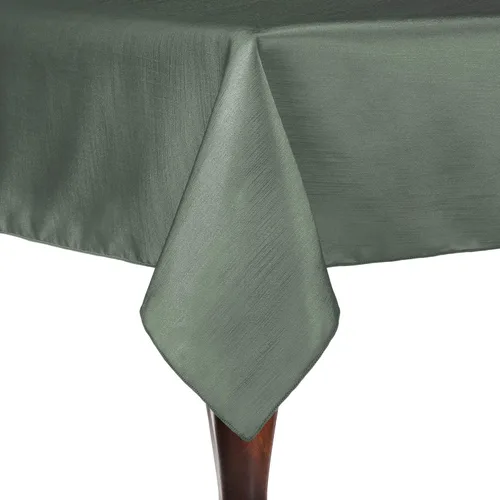 Miniatura 22 de Ultimate Textile -Paquete de 2 - Mantel rectangular reversible Shantung Satin - Majestic - Mantel rectangular de 60 x 90 pulgadas, color azul